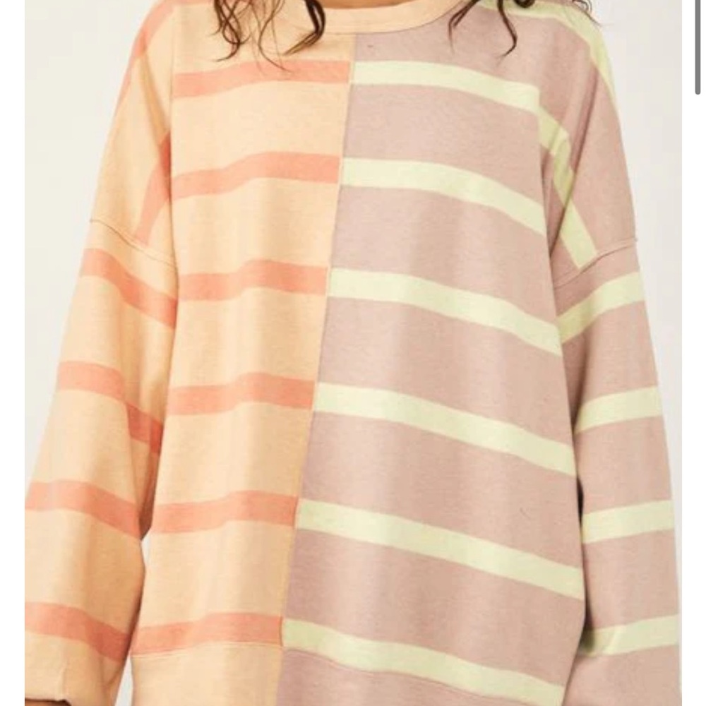 Free People Uptown Stripe Sweater